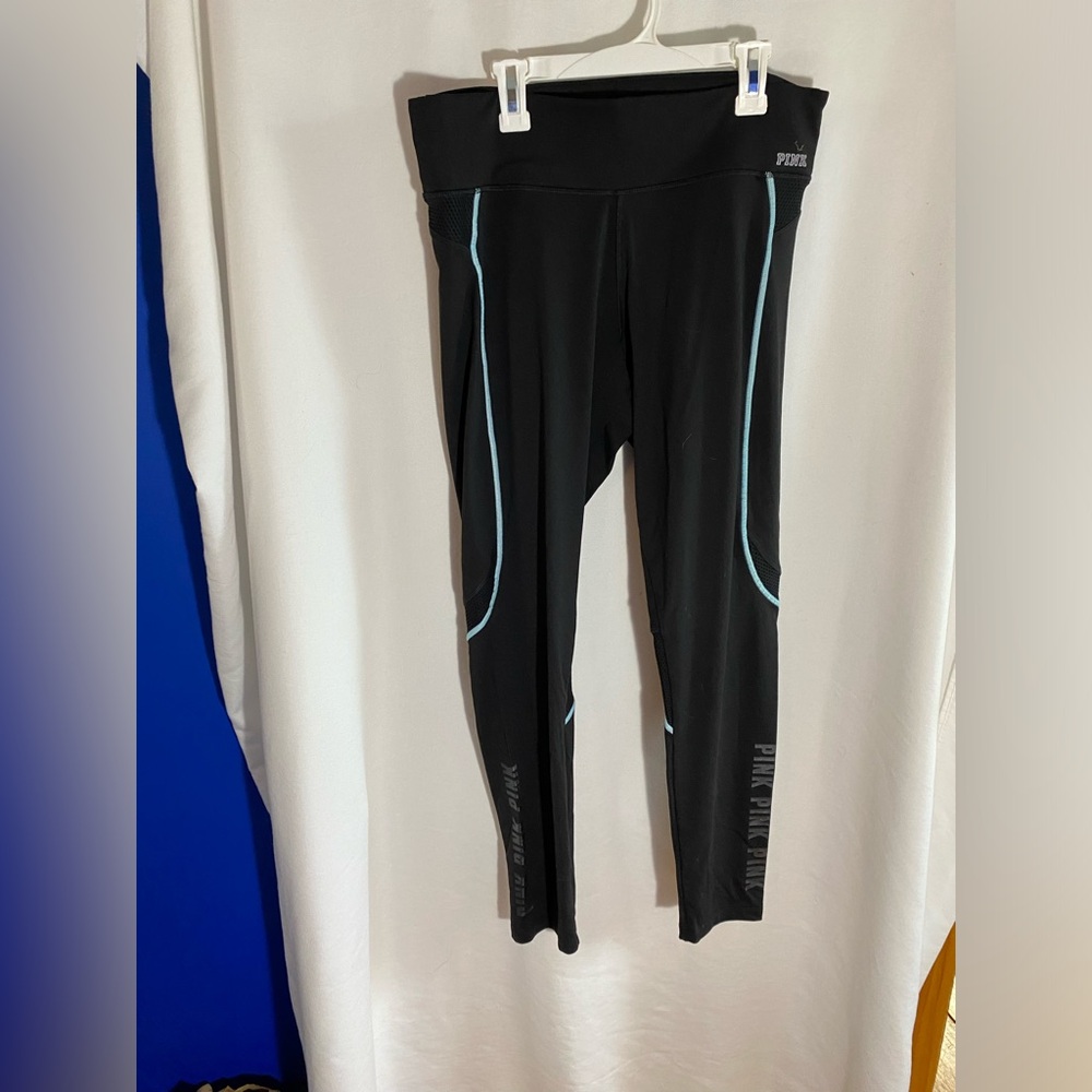 Pink Ultimate High Waist Ankle Leggings, size Large